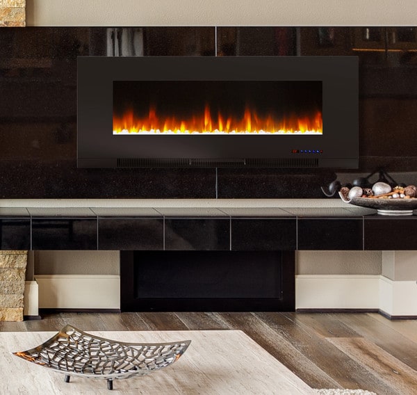 50 inch electric fireplace